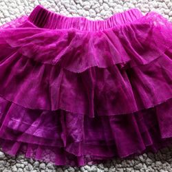 Toddler Ruffle Layered Tutu Tulle Skirt In Pink. 12M