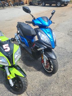 Quad Moped Motorcycle