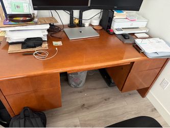 Executive Desk (Solid Wood) - FREE