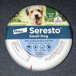 🐶 NEW!! Seresto® Genuine Small Dog Collar (18 Pounds or less)