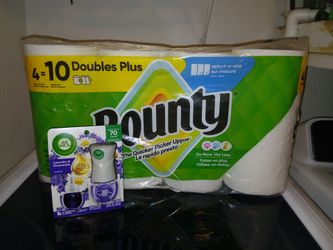 Airwick & Bounty Select Paper Towels 4 Double