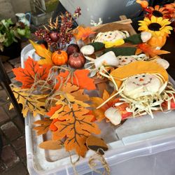 Decoraciones para día de Thanksgiving $10 por todo