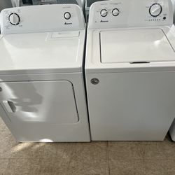 Amana High Efficiency Washer And Electric Dryer