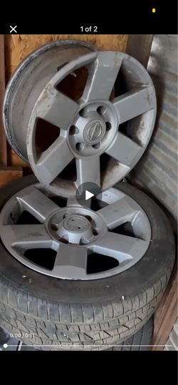 20” Nissan Titan/Armada OEM Wheels & Tires (Set of 5)