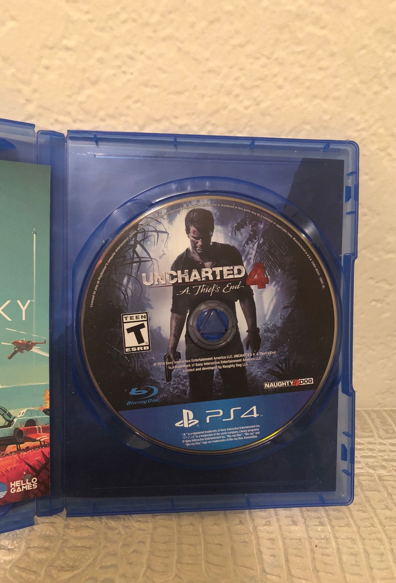 Uncharted 4 ps4 video game