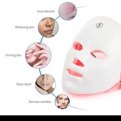  Photon Face Mask PDT LED Light Therapy Facial Skin Care Rejuvenation