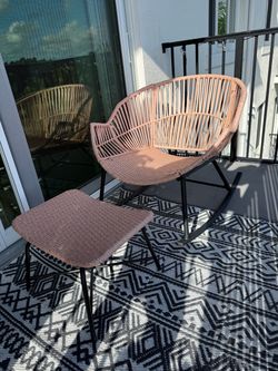 Rocking chair for the garden or balcony