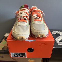 Nike Sacai Clot Orange Blaze Size 10