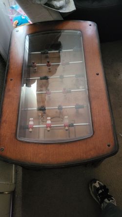 Foosball coffee table - $90