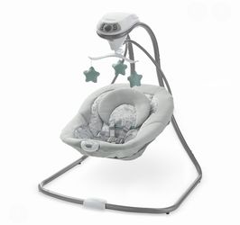 Baby swing and Bouncer simple sway Graco new in the box columpio de bebé y vibrador nuevo en su caja