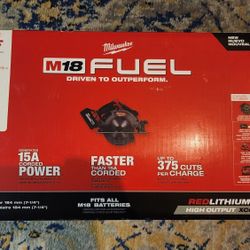 Milwuakee M18 7 1/4" Circular Saw Kit