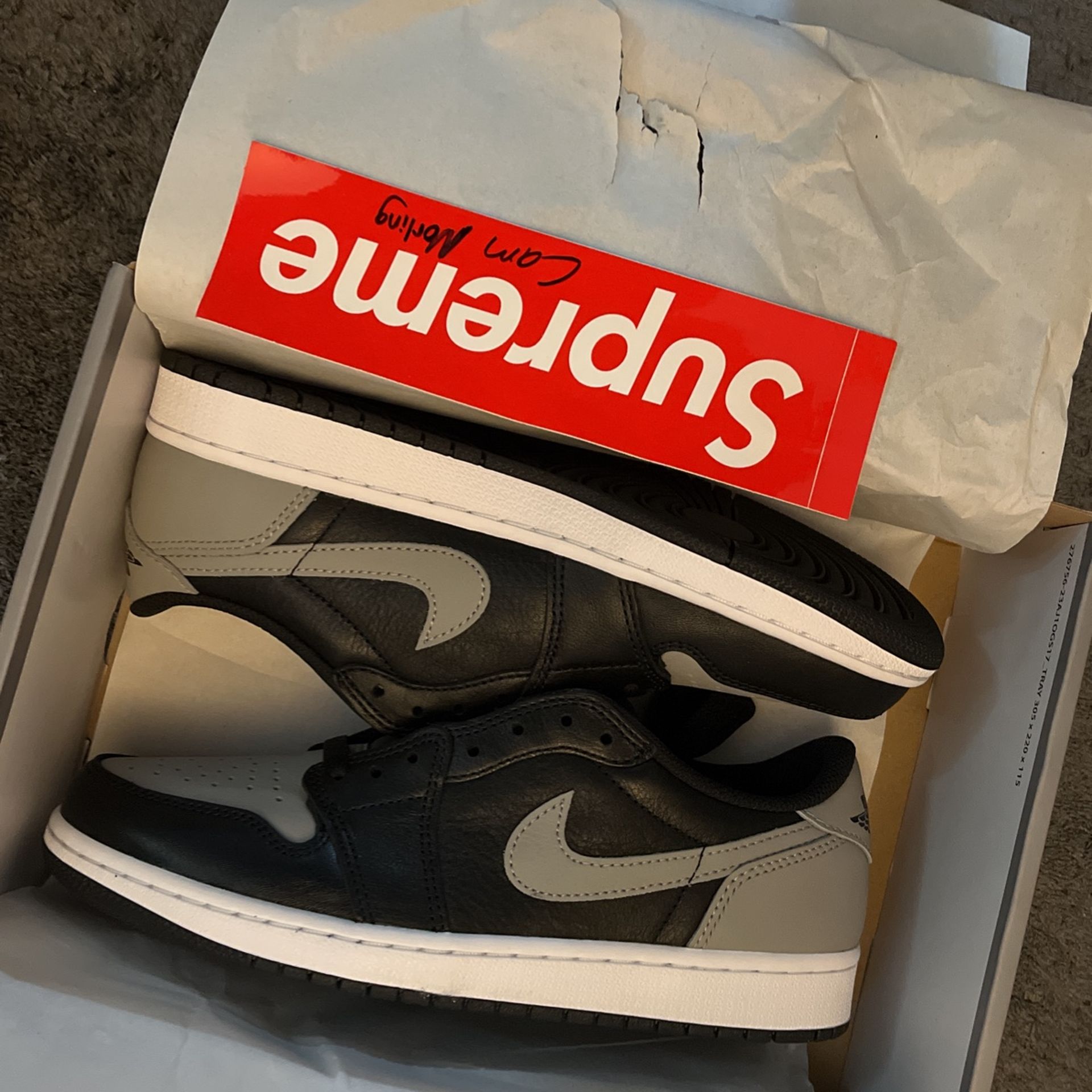 Jordan 1 Low OG Shadow