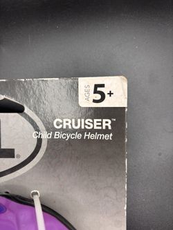 BELL Cruiser Child Bicycle Helmet, Purple, Ages 5+