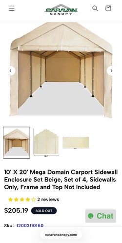 Canopy side walls