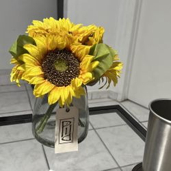 Sunflower Vase 