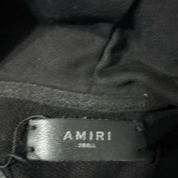 Amiri Black Top Size Small