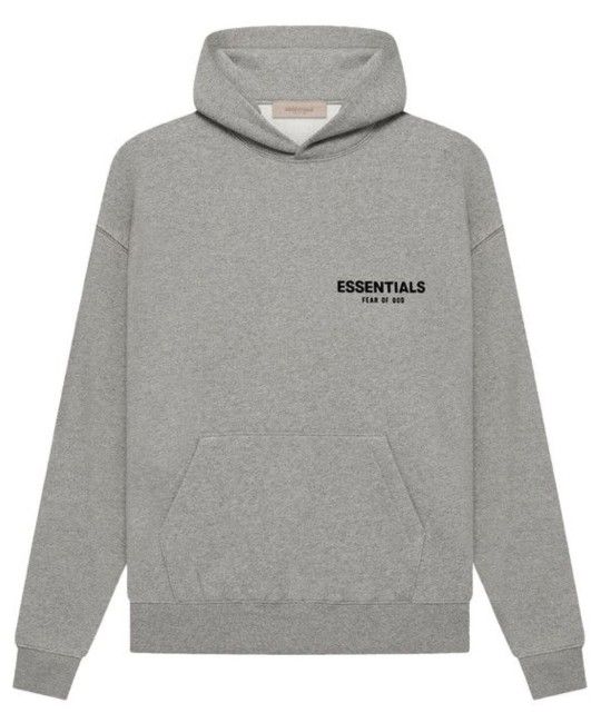 Fear Of God Essentials Hoodie Dark Oatmeal