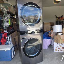 LG Gas Washer and Dryer