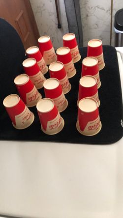 Vintage Coca Cola Cold Drink Vending Machine Cups