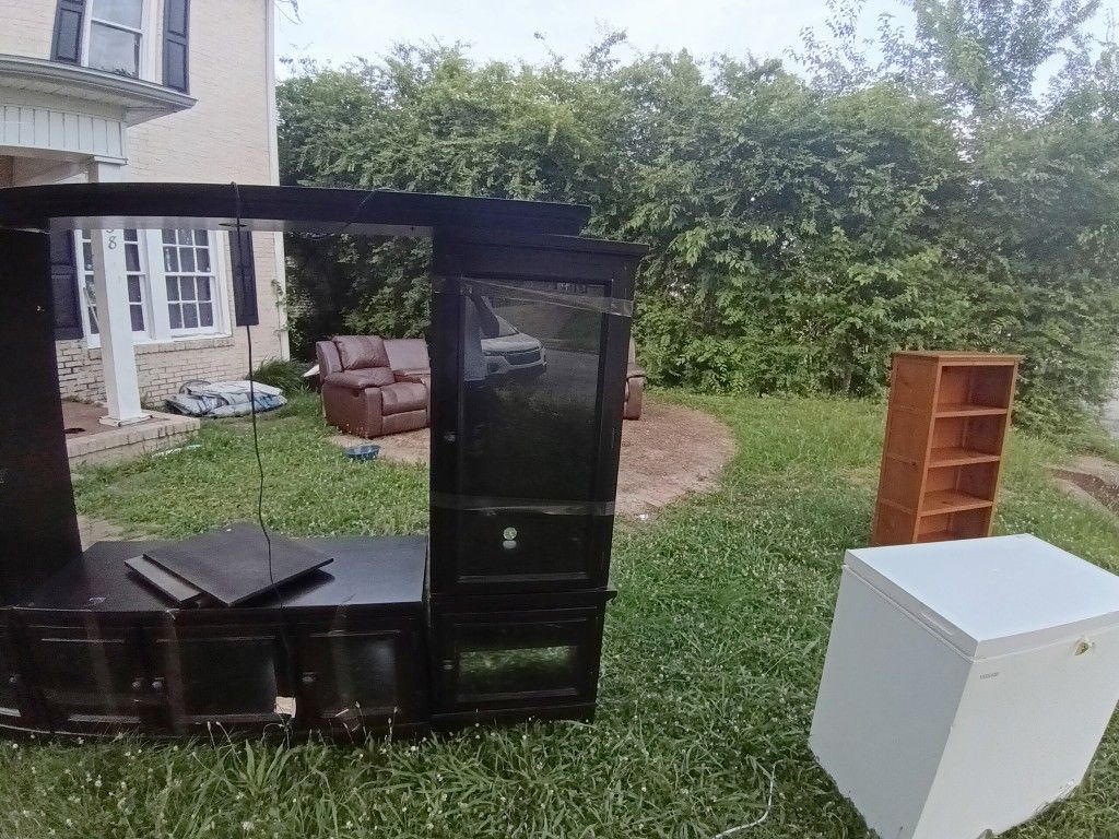 Brown OAk Entertainment Center