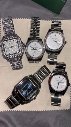 Custom iced out luxury watches