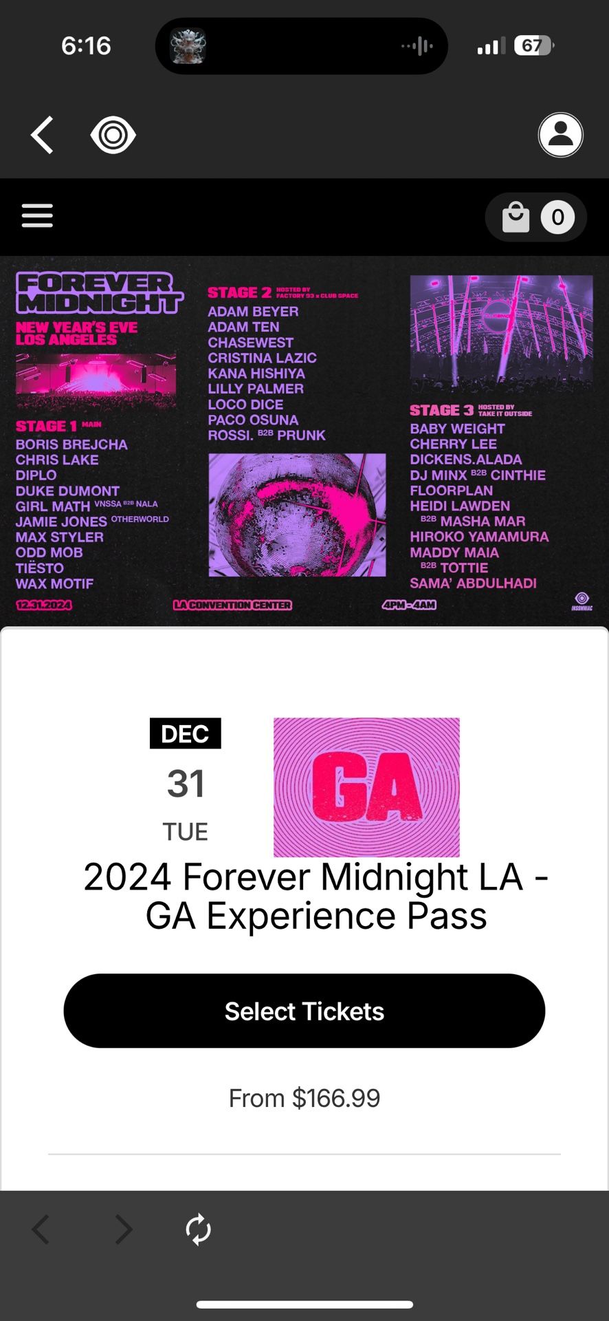 Forever Midnight Rave
