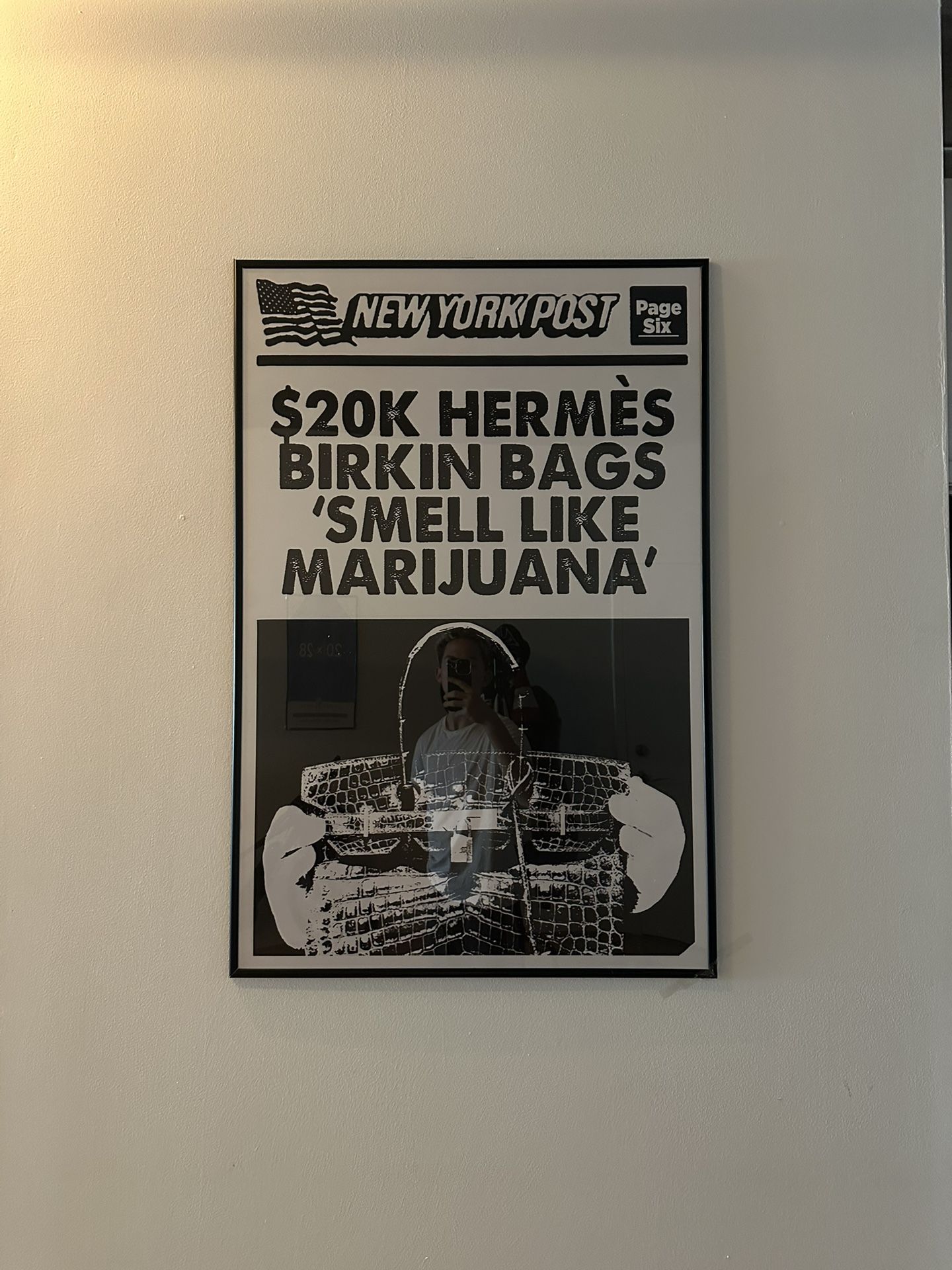 Birkin Bag Poster *unopened*
