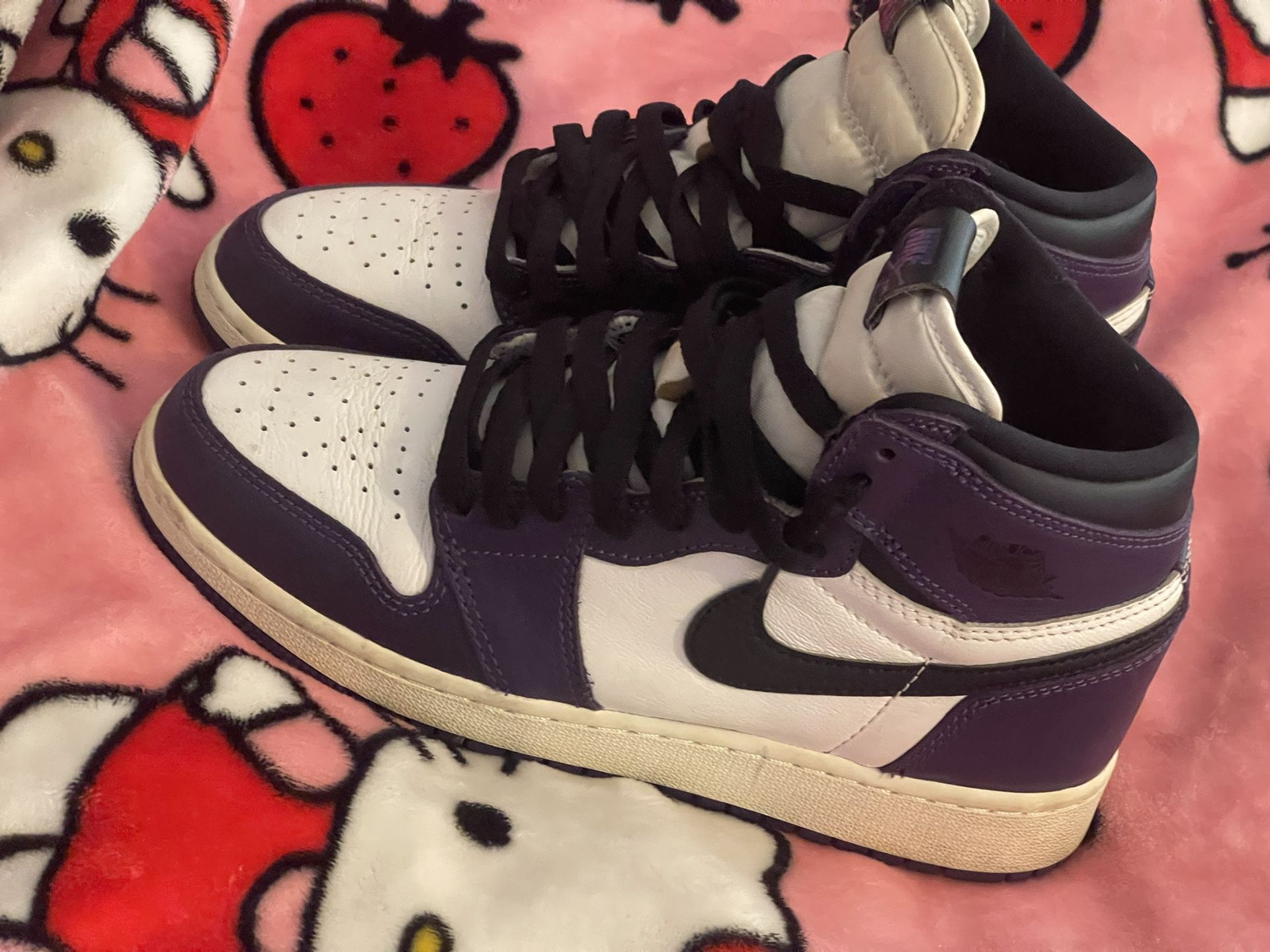 Jordan 1 Court Purple 5.5Y