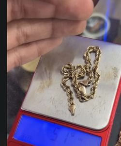 Gold Rope Necklace