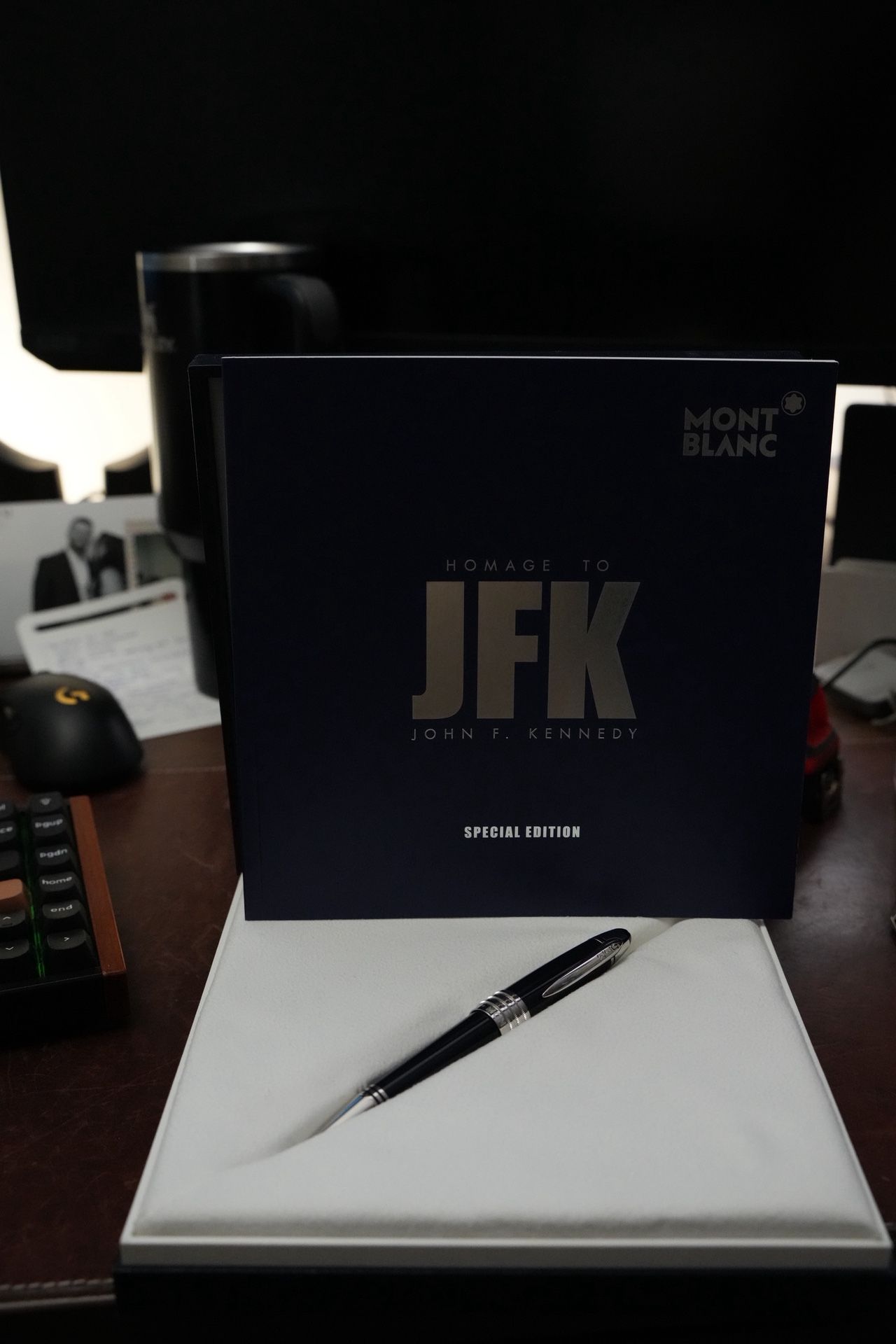 Montblanc John F. Kennedy Special Edition Pen – Complete Set (Box, Papers, Booklet)