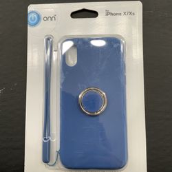 Blue iPhone X/XS Case