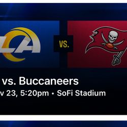 Los Angeles Rams Vs Tampa Bay Bucs