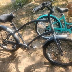Hyper Men & Women Beach Cruiser Bikes 