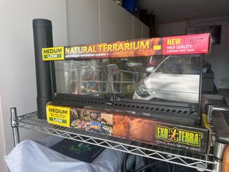 Exoterra reptile tank