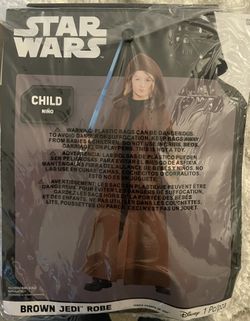 Child’s Brown Jedi Robe Costume