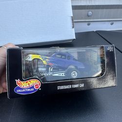 Hot Wheels Collectibles 1:43 Studebaker Funny Car Diecast Mattel #26398