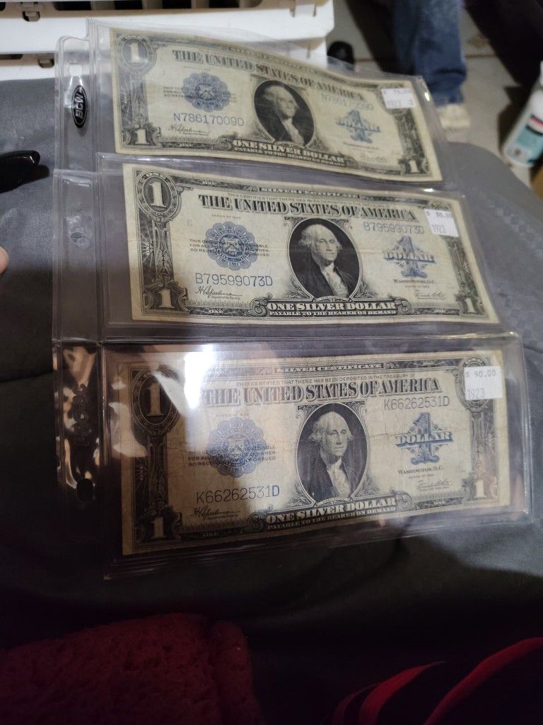 1923 Large Dollar Bill Notes
