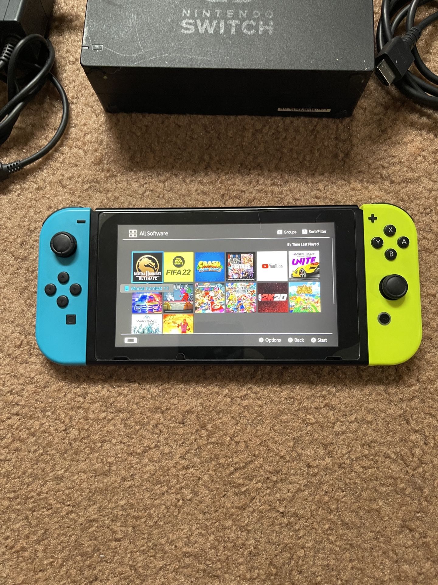 Nintendo Switch With Games