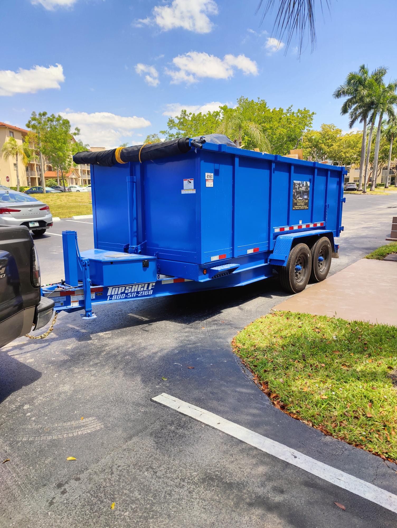 Dumpster Dump Trailer
