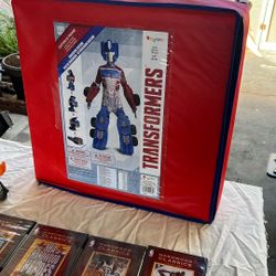 Boy's Transformers Converting Optimus Prime Costume Size S/P (4-6)