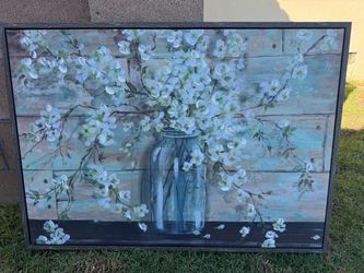 Flower Art 36 X 24