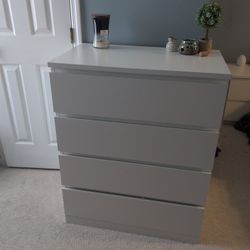 White Ikea Dresser (STORKLINTA)