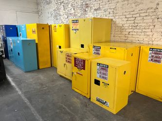 FLAMMABLE LIQUID CABINETS    -can deliver-