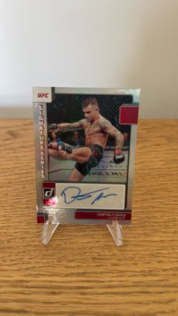 Dustin Poirier Donruss UFC Signature Series Auto Card