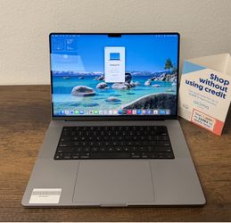 16" MacBook Pro M1 Pro 10 Core*512GB SSD*16GB RAM