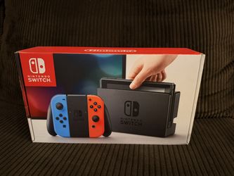 Nintendo Switch With Mario Kart Game