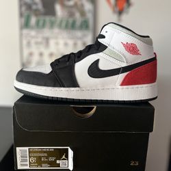 Jordan 1 Mid Red Spruce 6.5Y