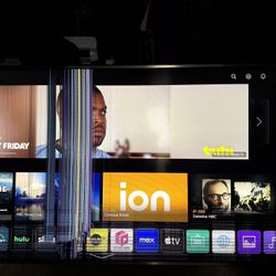 86” LG Tv Screen Broken