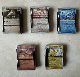 25 Card Lot ALL Holos & Reverse With 1 Ex Or V