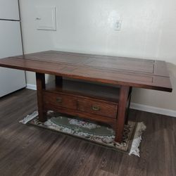 The hunt drop leaf table Crate & Barrel